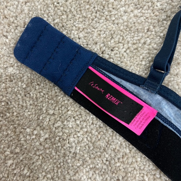 La Senza Remix Bra Navy Blue Size 32C - Picture 6 of 7